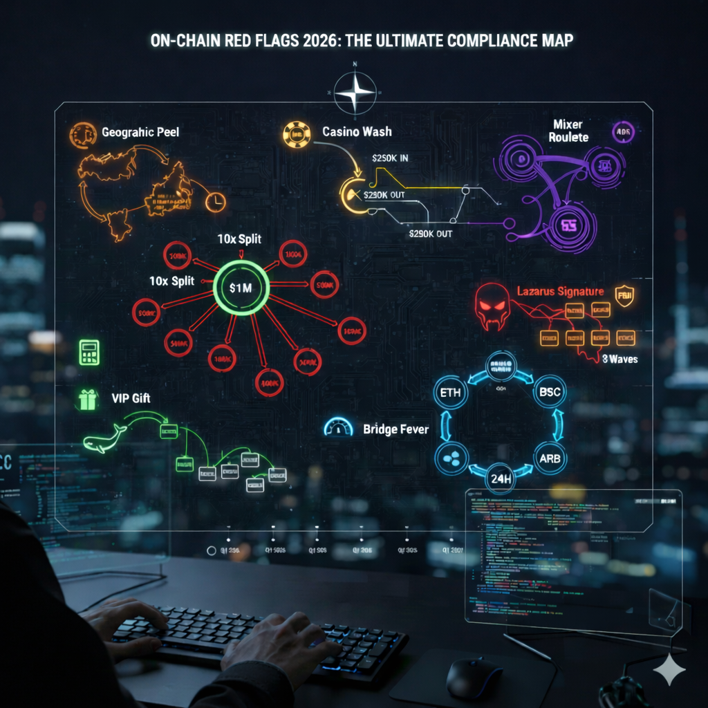 7 On-Chain Red Flags Every Crypto Compliance Team Must Know in 2026