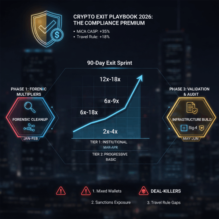 Crypto Exit Playbook 2026: How Compliance-First Platforms Win M&A and ...