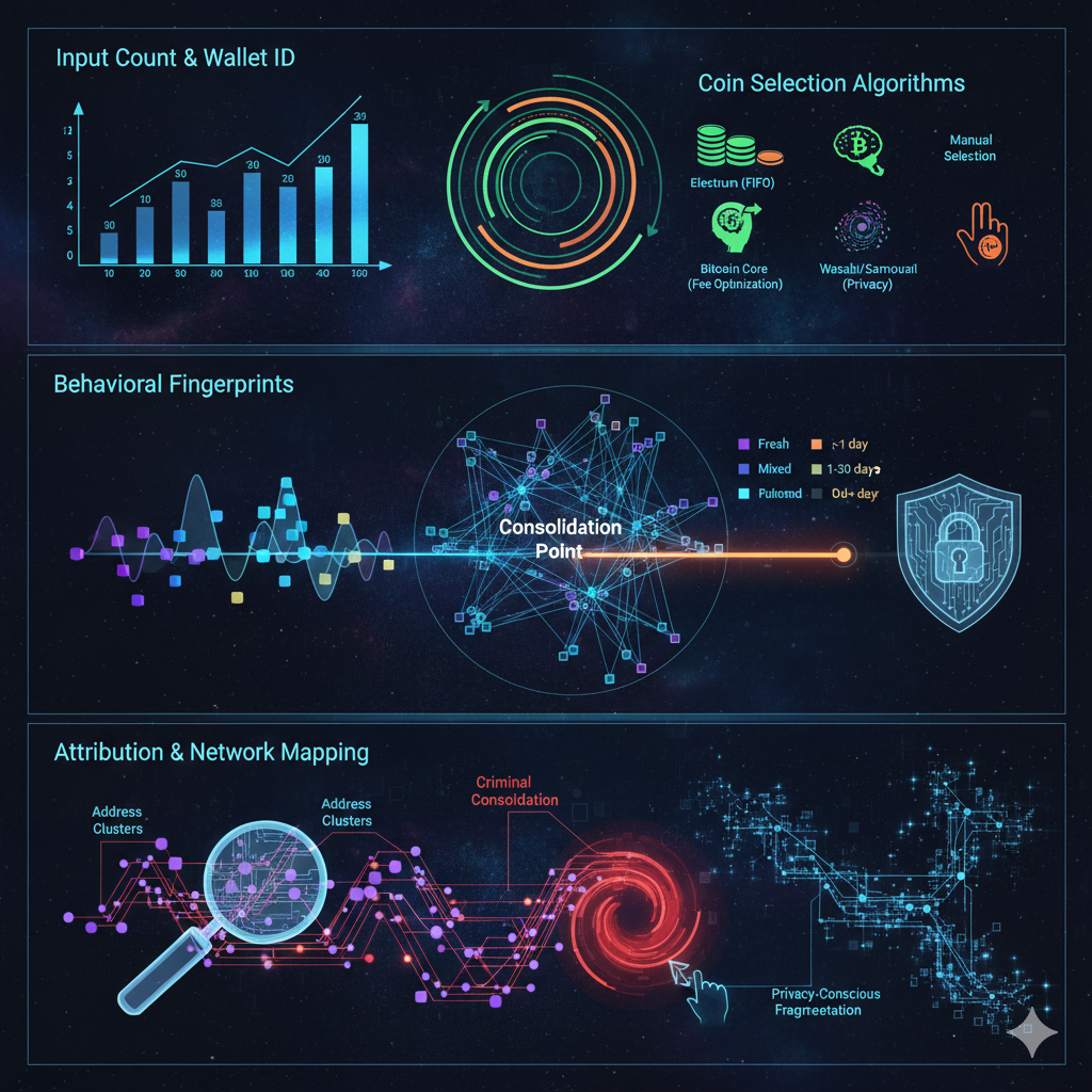 How Do Investigators Analyze Transaction Input Patterns for Attribution