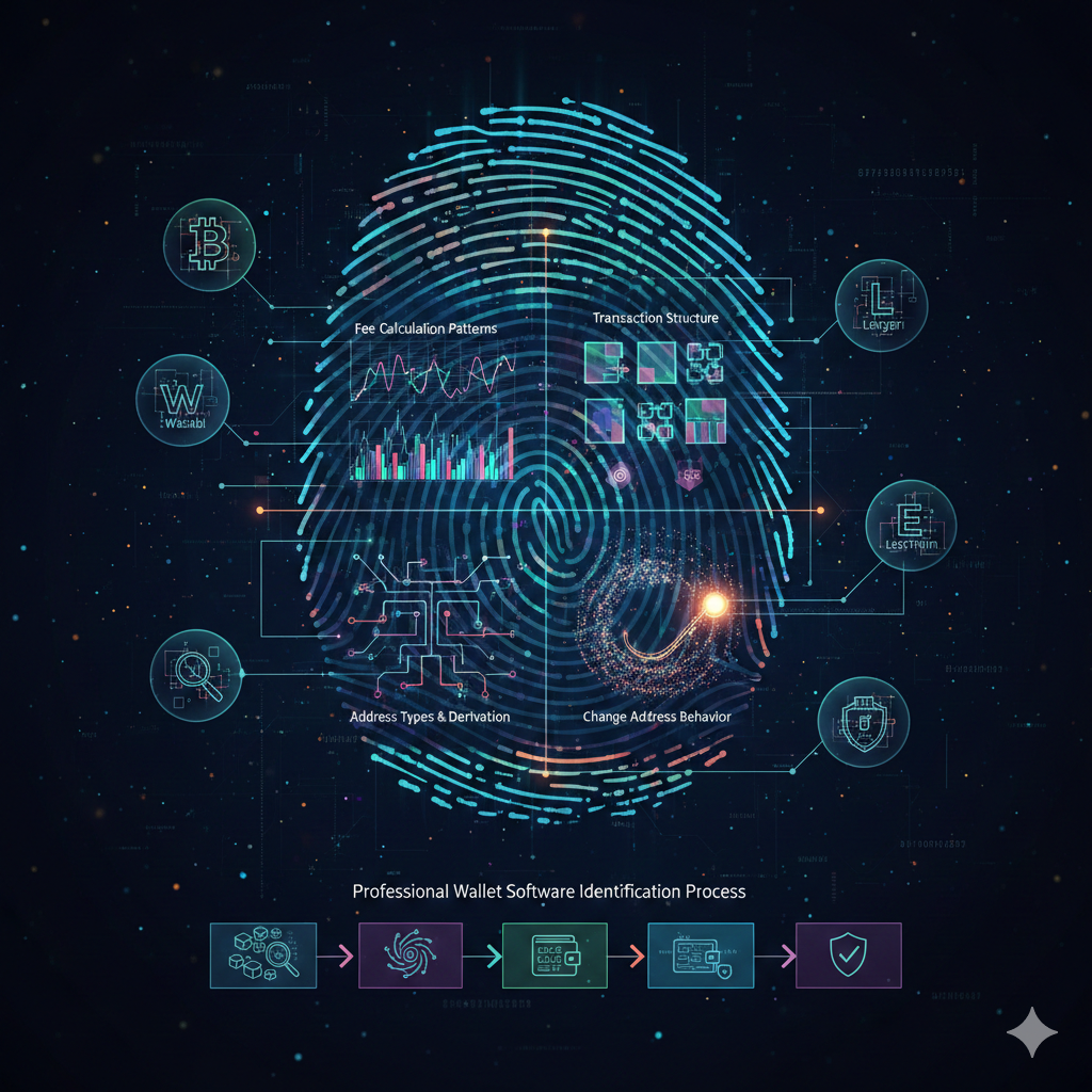 How Do Investigators Identify Wallet Software from On-Chain Fingerprints