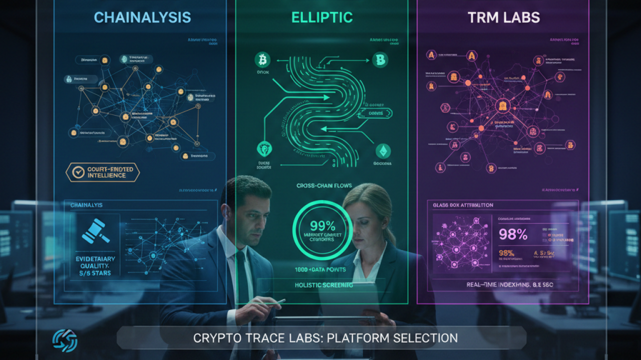 Chainalysis vs Elliptic vs TRM Labs Which Platform Should Investigators Choose