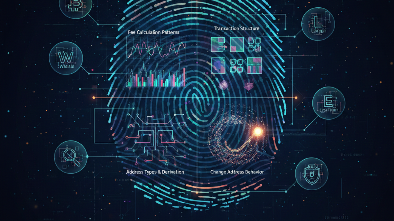 How Do Investigators Identify Wallet Software from On-Chain Fingerprints